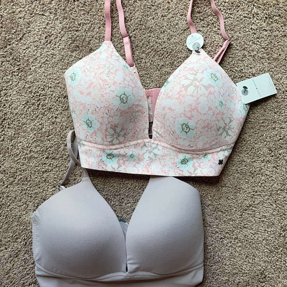 Lucky Brand 2–pick bras 34C NWT